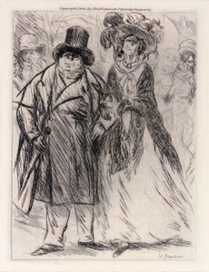 Monsieur and Madame Mollet - William Glackens
