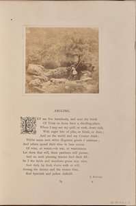 [Un garçon avec une canne à pêche et une nasse, Angleterre]. - William Grundy