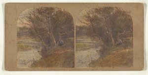 [Homme pensif assis au bord de la rivière] - William Grundy