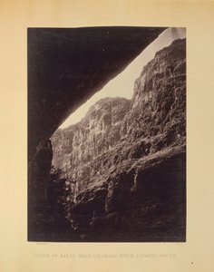 Canyon de Kanab Wash, Rivière Colorado, Vue vers le Sud