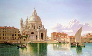 Vue de Santa Maria Della Salute, Venise - William H. Burnett
