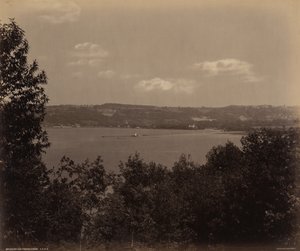 Lac Cayuga vers Ithaca