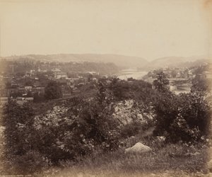 Easton, depuis la montagne Weygat