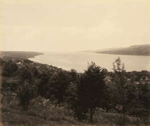 Seneca Lake et Watkins Glen, pour la Lehigh Valley Railroad - William H. Rau