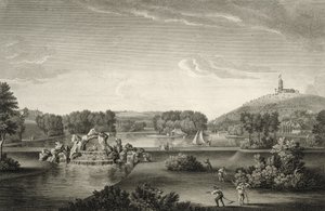 West Wycombe Park, gravé par William Woollett - William Hannan