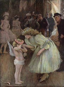 Cupidon en détresse - une bonne fée - William Hatherell