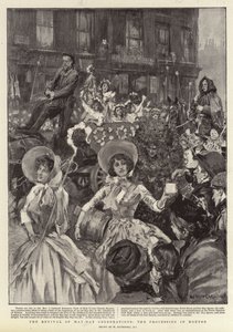 Le renouveau des célébrations du 1er mai, la procession à Hoxton - William Hatherell