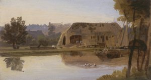Sur la Kennet, Reading, 1807