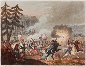 Bataille de Barrosa le 5 mars 1811, gravée par J.C. Stadler, publiée 1818 - William Heath