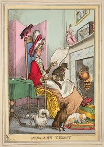 Miss-Ann-Thropy, publié par Thomas McLean, Londres