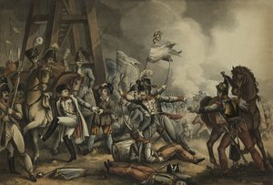 Sauve qui peut, ou chacun pour soi, aquatinte par Thomas Sutherland (1785-1838), publiée par James Jenkins, 1er mai 1816 - William Heath
