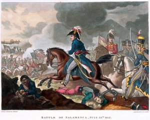 Le duc de Wellington (1769-1852) à la bataille de Salamanque, 22 juillet 1812, 1818