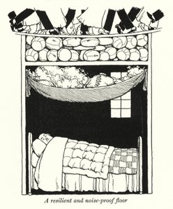 Un sol résilient et insonorisé - William Heath Robinson
