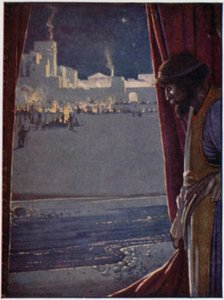 Agamemnon entendit le son de la flûte et du rire des hommes alors que les Troyens festoyaient et se réjouissaient