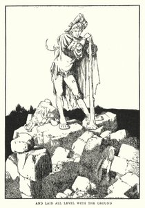 Et tout a été nivelé avec le sol - William Heath Robinson