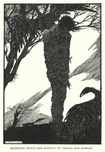 Excessivement odieux et détestable pour les voleurs et les brigands - William Heath Robinson