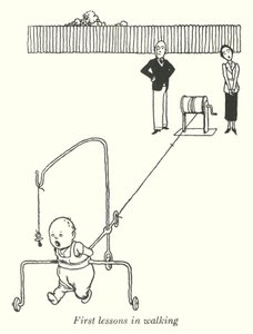 Premières leçons de marche - William Heath Robinson