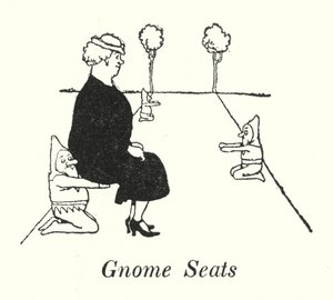 Sièges de gnome - William Heath Robinson