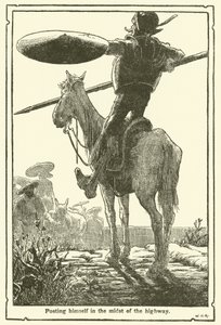 Illustration pour Don Quichotte (lithographie)