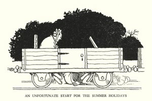 Illustration pour Railway Ribaldry de W Heath Robinson