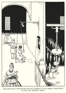 Illustration pour Railway Ribaldry - William Heath Robinson