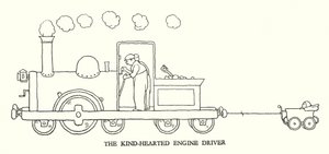 Illustration pour Railway Ribaldry par W Heath Robinson