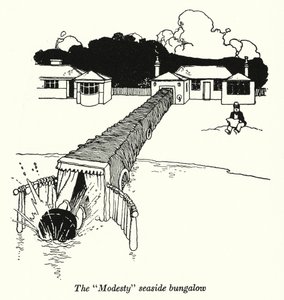 Le bungalow balnéaire "Modesty"