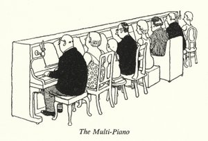 Le Multi-Piano - William Heath Robinson
