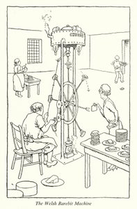 La machine à Welsh Rarebit - William Heath Robinson