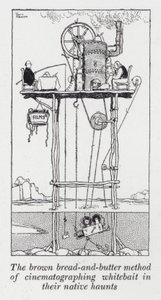 La méthode du pain complet et du beurre pour filmer les éperlans dans leurs habitats naturels - William Heath Robinson