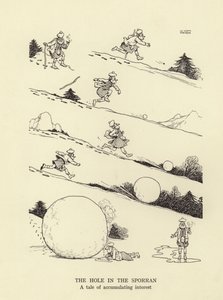 Le trou dans le sporran, une histoire d