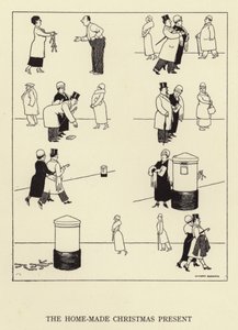 Le cadeau de Noël fait maison - William Heath Robinson