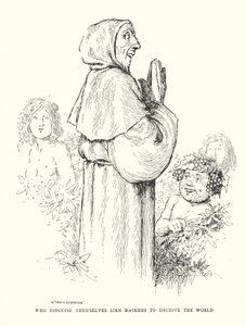 Qui se déguisent comme des masques pour tromper le monde - William Heath Robinson