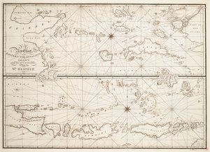 Nouvelle carte des détroits orientaux vers la Chine