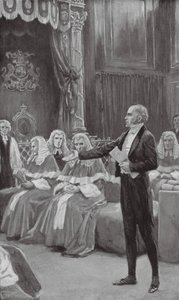 Earl Grey fait appel aux évêques pour faire passer le projet de loi de réforme - William Henry (after) Margetson