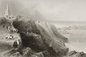 Colline de Killiney, comté de Dublin, Irlande, de 