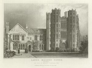 Tour Layer Marney, Essex, la résidence de Mathews Corsellis, Esquire
