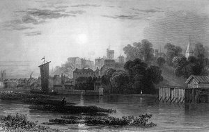 Maldon, Essex, gravé par Henry Adlard, 1831