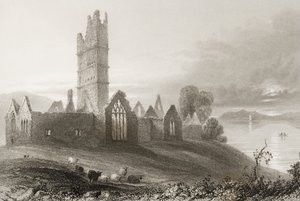 Abbaye de Moyne, comté de Mayo, Irlande, de 