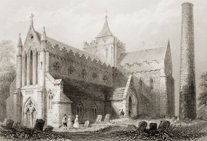 Cathédrale Saint-Canice, Kilkenny, comté de Kilkenny, Irlande, de 