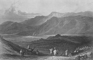 Le village de Zgarti, Mont Liban
