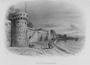 Murs de Southampton (gravure)