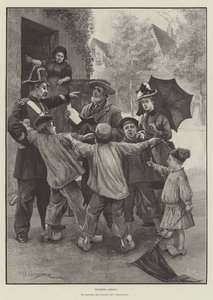 Touristes à l