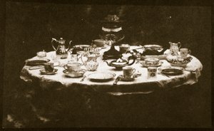 Une table élégamment dressée, vers 1841 - William Henry Fox Talbot