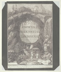 Copie de la page de titre pour "Inclytae Regiae Societati Londinensi"
