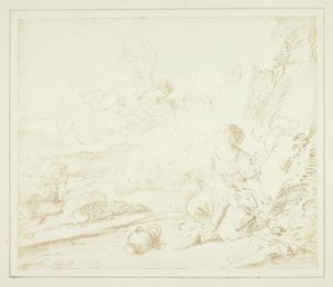 Agar dans le désert - William Henry Fox Talbot