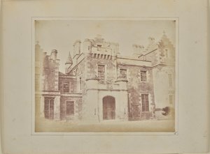 Porte du hall, Abbotsford - William Henry Fox Talbot