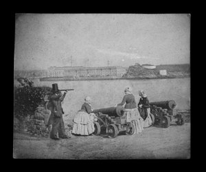 Royal William Victualling Yard, Plymouth, depuis Mount Edgecombe