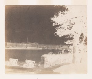 Royal William Victualling Yard, Plymouth, depuis Mount Edgecumbe - William Henry Fox Talbot