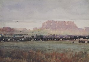 Dans le Pays du Plateau, Colorado - William Henry Holmes